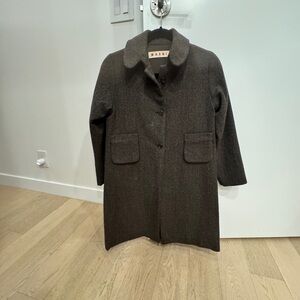 Marni Dark Brown Trench Coat